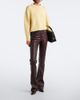 Stouls Stouls Icham leather flared pants - 2