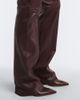 Stouls Stouls Icham leather flared pants - 4