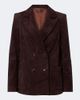 Stouls Stouls Jones double-breasted suede blazer - 1
