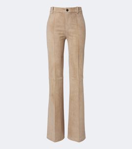 Stouls Stouls Lizzy suede bootcut pants