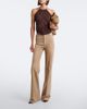 Stouls Stouls Lizzy suede bootcut pants - 2