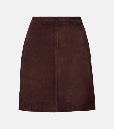 Stouls Stouls Lucie 22 suede miniskirt