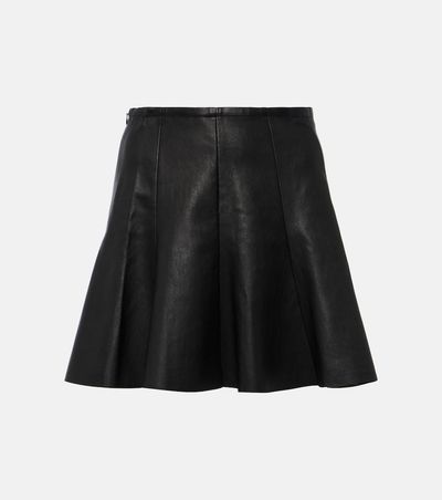 Stouls Stouls Mila leather miniskirt
