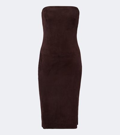 Stouls Stouls Monica suede minidress