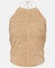 Stouls Stouls Rosie halterneck suede top - 1