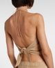 Stouls Stouls Rosie halterneck suede top - 5