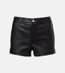 Stouls Stouls Roxie leather shorts