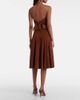 Stouls Stouls Sabrina suede midi skirt - 3