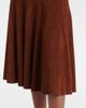 Stouls Stouls Sabrina suede midi skirt - 5