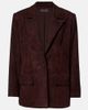 Stouls Stouls Suede blazer - 1