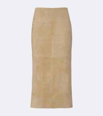Stouls Stouls Winona suede midi skirt