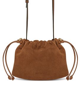 Strathberry Strathberry Charlotte Drawstring Suede Crossbody Bag