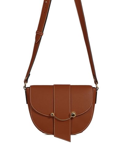 Strathberry Strathberry Crescent Leather Satchel