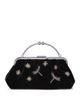 Strathberry Strathberry Frame Black Velvet Clutch - 1