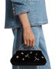 Strathberry Strathberry Frame Black Velvet Clutch - 2