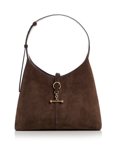 Strathberry Strathberry Kite Maxi Suede Hobo Bag