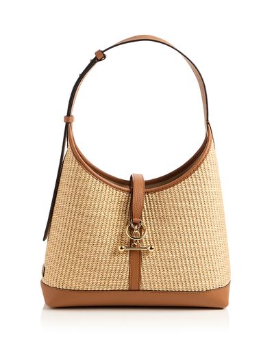 Strathberry Strathberry Kite Raffia Hobo Bag