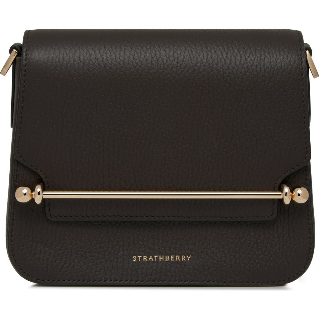 Strathberry Strathberry Mini Ace Leather Crossbody Bag