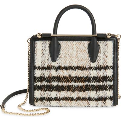 Strathberry Strathberry Mini Bouclé & Leather Tote