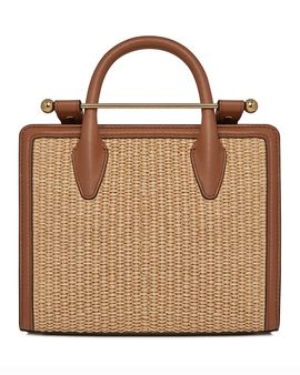 Strathberry Strathberry Mini Woven Raffia Tote Bag