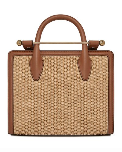 Strathberry Strathberry Mini Woven Raffia Tote Bag