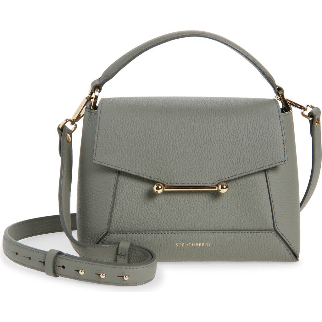 Strathberry Strathberry Mosaic Grained Leather Top Handle Bag