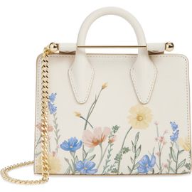 Strathberry Strathberry Nano Floral Print Leather Tote