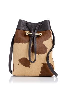 Strathberry Strathberry Osette Midi Calf Hair Pouch Bucket Bag