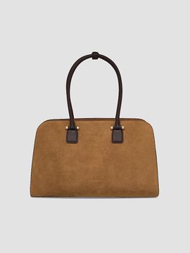 Strathberry Women's Georgia Maxi Suede Shoulder Bag