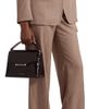 Strathberry Women's Large Mosaic Croc-Embossed Leather Top Handle Bag - 3