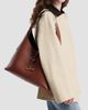 Strathberry Women's Maxi Kite Leather Hobo Bag - 3