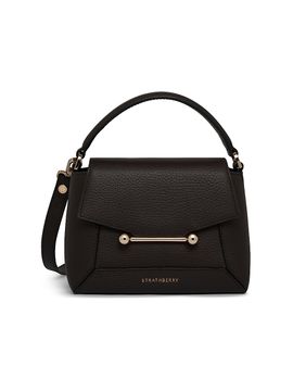 Strathberry Women's Mosaic Leather Nano Top Handle Bag