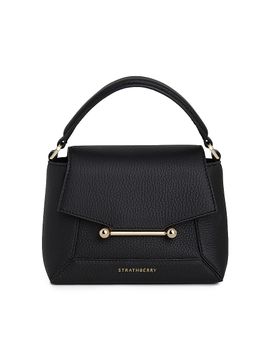 Strathberry Women's Nano Mosaic Grain Leather Top Handle Bag