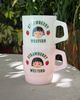 Strawberry Western Strawberry Western Chibi Maruko Chan Milky Mug in Rose at Urban Outfitters - 2