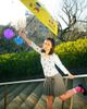 Strawberry Western Strawberry Western Chibi Maruko Chan Umbrella in Yellow at Urban Outfitters - 1