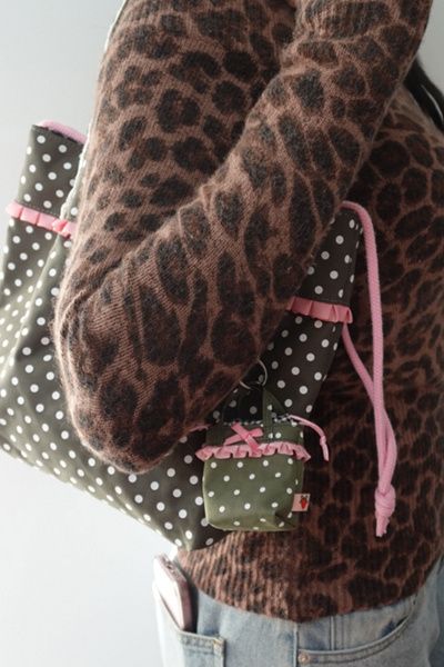 Strawberry Western Strawberry Western Mini Ichigo Bag Keychain in Olive, Women's at Urban Outfitters