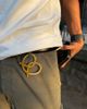 Strawberry Western Strawberry Western Pretzel Carabiner in Brown, Women's at Urban Outfitters - 3
