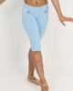 Strawberry Western Strawberry Western Yuki Capri Leggings in Blue Polka Dot, Women's at Urban Outfitters - 3