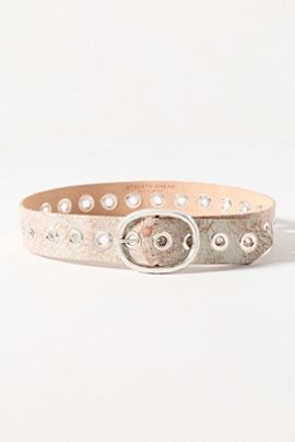 Streets Ahead Eyelet Belt