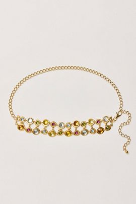 Streets Ahead Rock Candy Crystal Chain Belt
