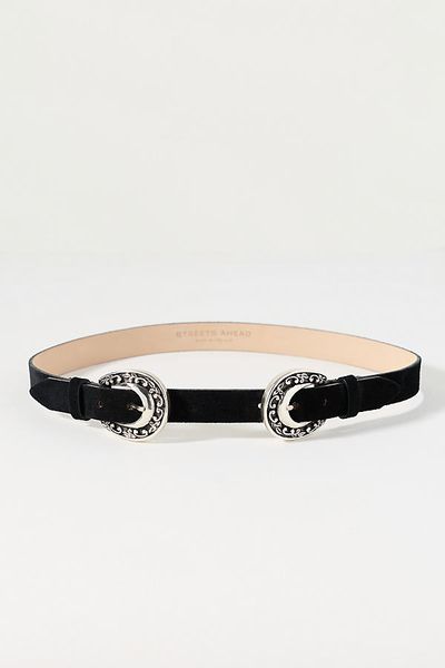 Streets Ahead Suede Western Belt