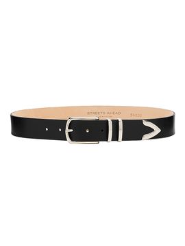 Streets Ahead Women's River Leather Belt