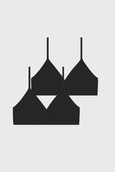 Stripe & Stare Stripe & Stare Crossover Bra Two Pack