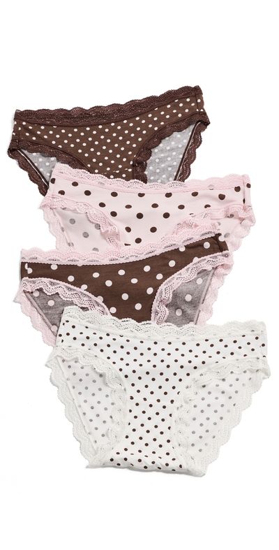 Stripe & Stare Stripe & Stare Original Knickers 4 Pack Neapolitan