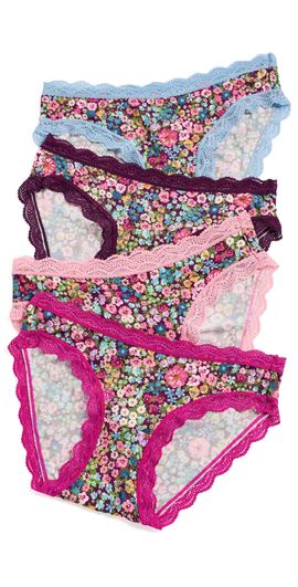 Stripe & Stare Stripe & Stare Orignal Knickers 4 Pack Pansy Pop