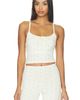 STRUT-THIS STRUT-THIS The Eyelet Tank Top - 1