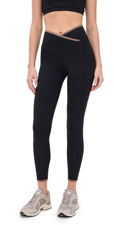 Strut This Strut This The Rae Ankle Leggings Black/Malt