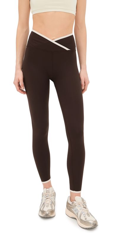 Strut This Strut This The Rae Ankle Leggings Kona/Shell