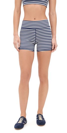 Strut This Strut This The Sparrow Shorts Navy Stripe