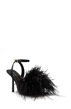 Stuart Weitzman Stuart Weitzman Boa Feather Sandal